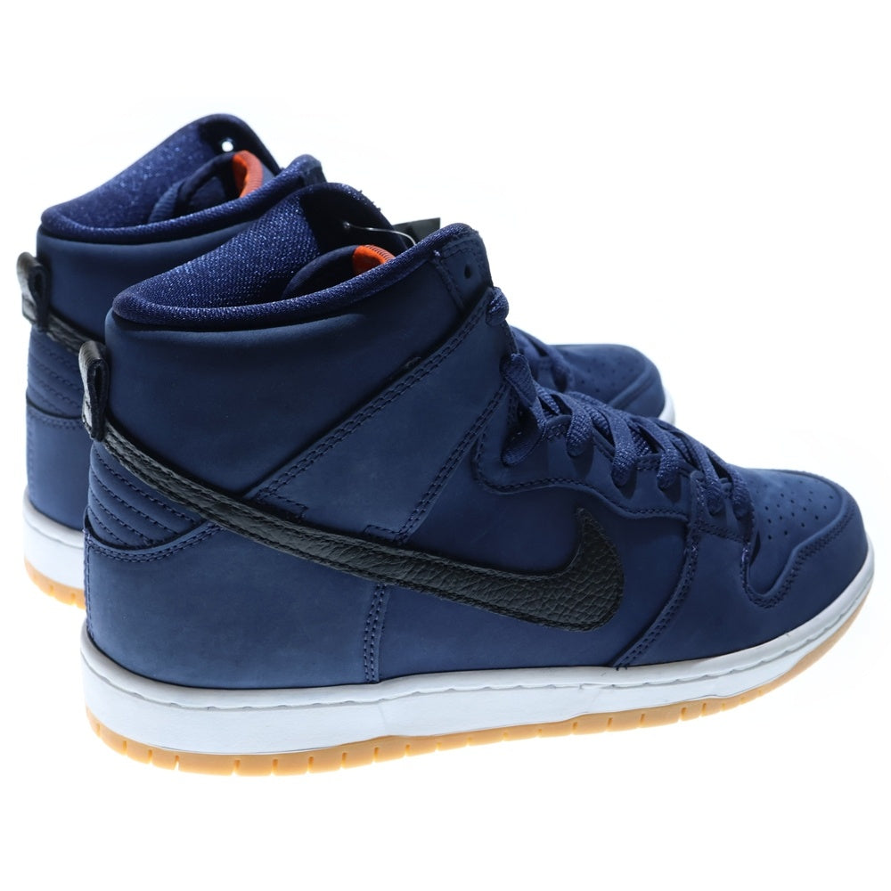 NIKE SB(ナイキエスビー) DUNK HIGH ORANGE LABEL CI2692-401 ダンク オレンジラベル ハイカットスニーカー ブルー US9/27cm