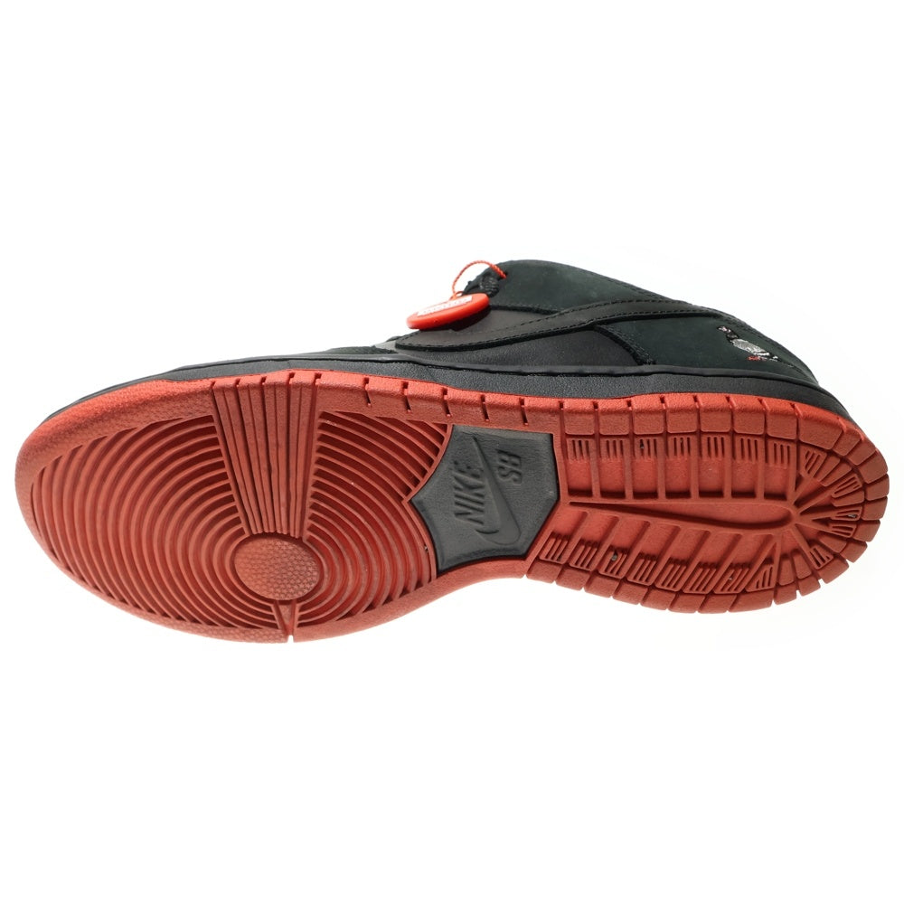 NIKE SB(ナイキエスビー) ×STAPLE DUNK LOW TRD QS Black Pigeon 883232-008 ×ステイプル ダンクロウ ブラックピジョン ローカットスニーカー ブラック US8.5/26.5cm