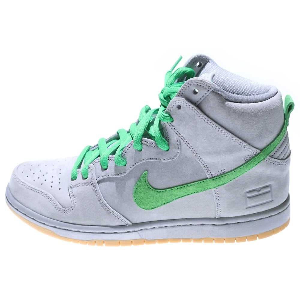 NIKE SB(ナイキエスビー) DUNK HIGH SILVER BOX 313171-039 ダンク シルバー ボックス ハイカットスニーカー グレー US9/27.0cm