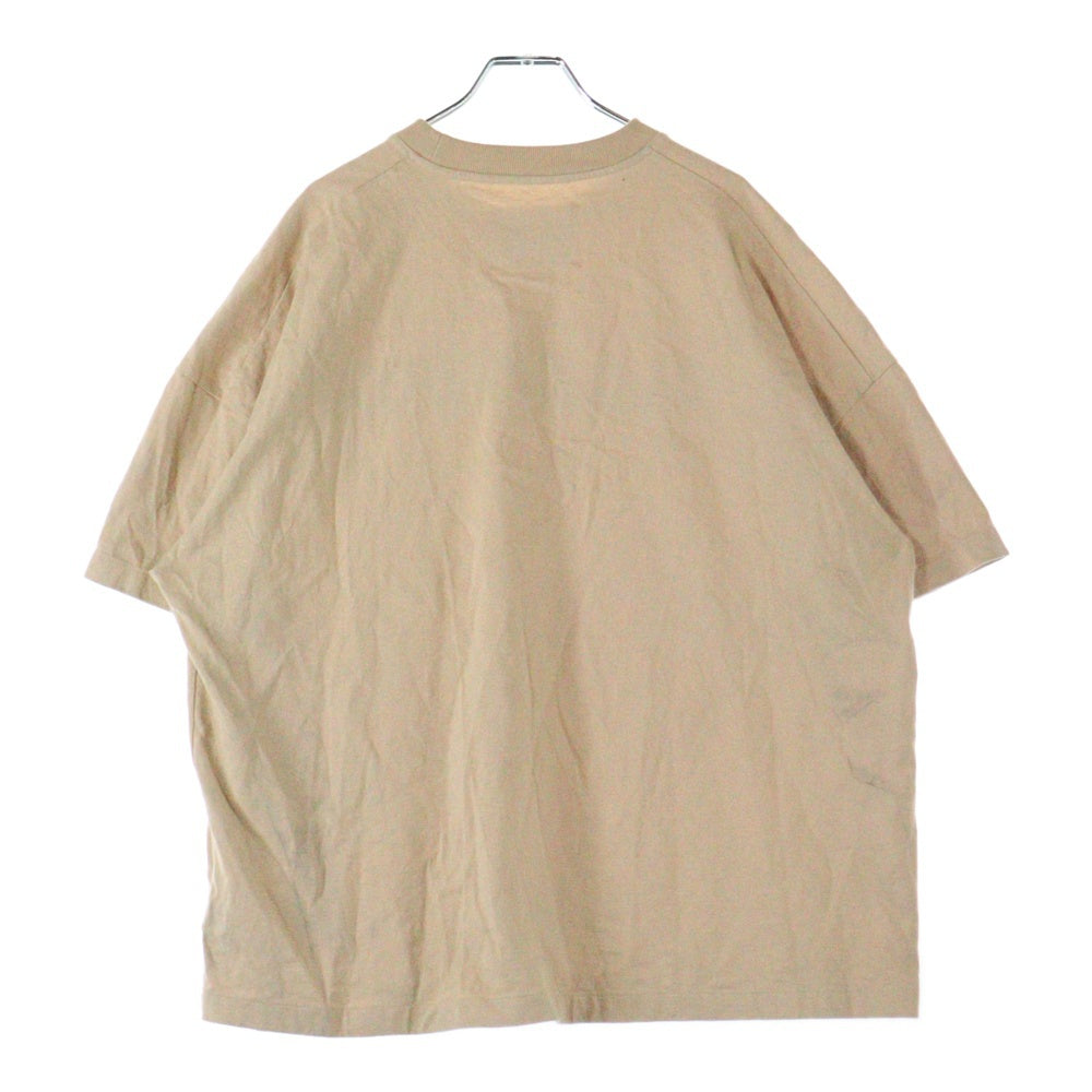 JIL SANDER(ジルサンダー) 24SS Logo S/S T-Shirt J21GC0001 J20215 ロゴ クルーネック半袖Tシャツカットソー ベージュ