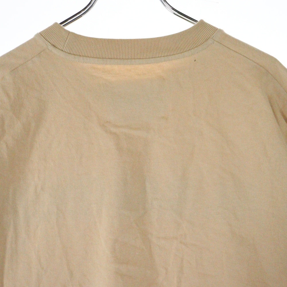 JIL SANDER(ジルサンダー) 24SS Logo S/S T-Shirt J21GC0001 J20215 ロゴ クルーネック半袖Tシャツカットソー ベージュ