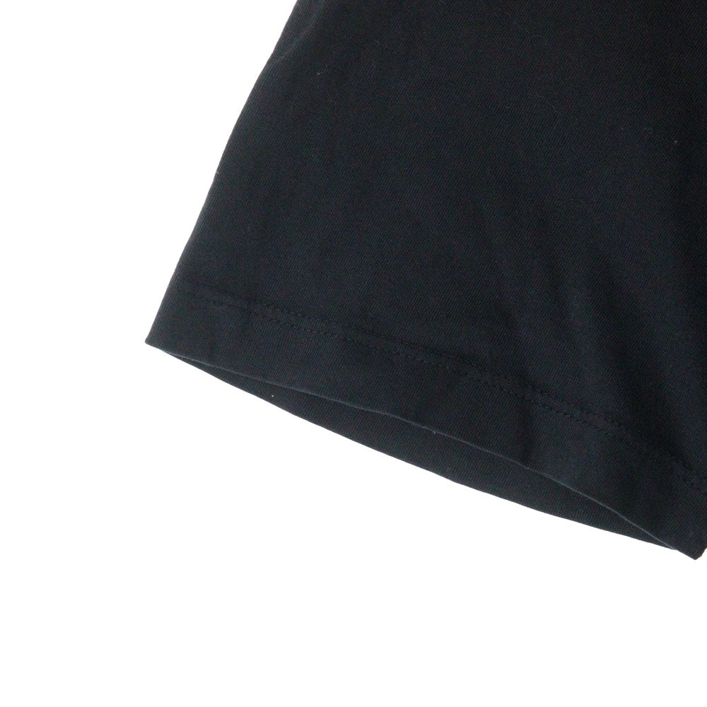 Maison Margiela 10(メゾン マルジェラ) 21AW フロントタグ クルーネック半袖Tシャツカットソー ブラック S50GC0658 S20079