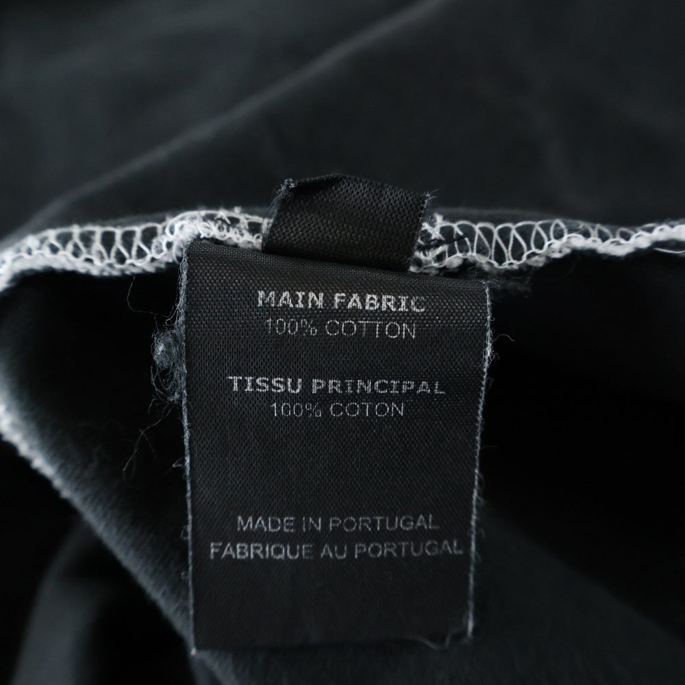 VETEMENTS(ヴェトモン) 17SS ×Hanes Oversized Double-Layer Tee WSS17HA10 ×ヘインズ オーバーサイズ ダブルレイヤード クルーネック半袖Tシャツカットソー ホワイト/ブラック