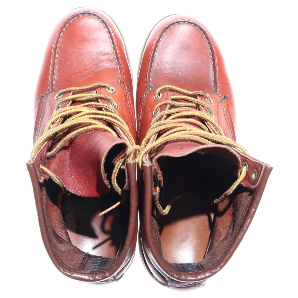 RED WING(レッド ウイング) IRISH SETTER 6INCH MOC TOE BOOT アイリッシュセッター モックトゥーブーツ レザー ブラウン