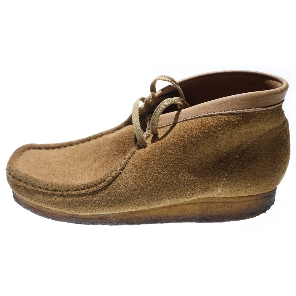 Clarks(クラークス) WALLABEE ワラビー スウェードブーツ ベージュ