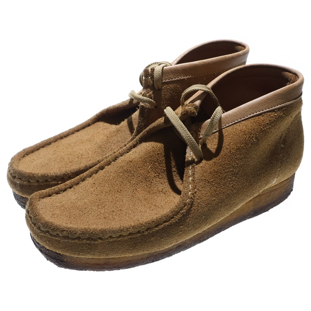Clarks(クラークス) WALLABEE ワラビー スウェードブーツ ベージュ