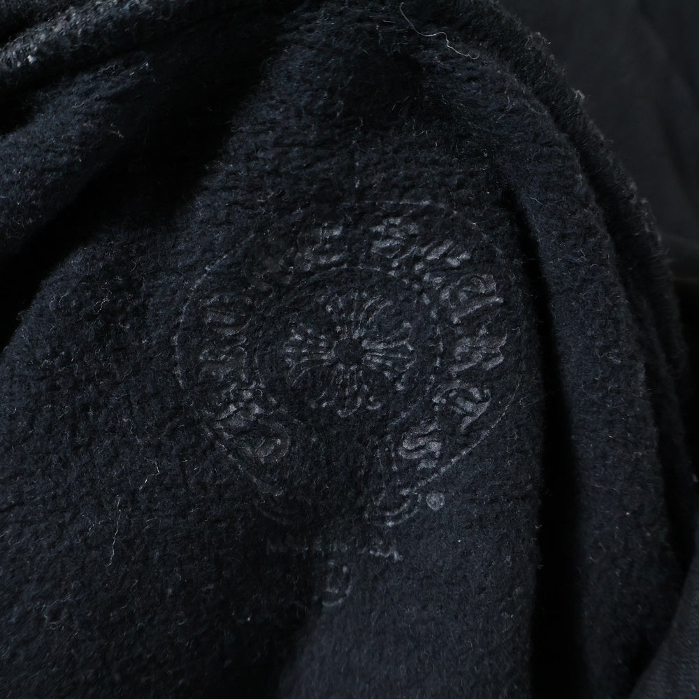 CHROME HEARTS(クロムハーツ) MLTCOL CEM CRS HD PLVR マルチカラーセメタリークロスプリントプルオーバーパーカー フーディ ブラック