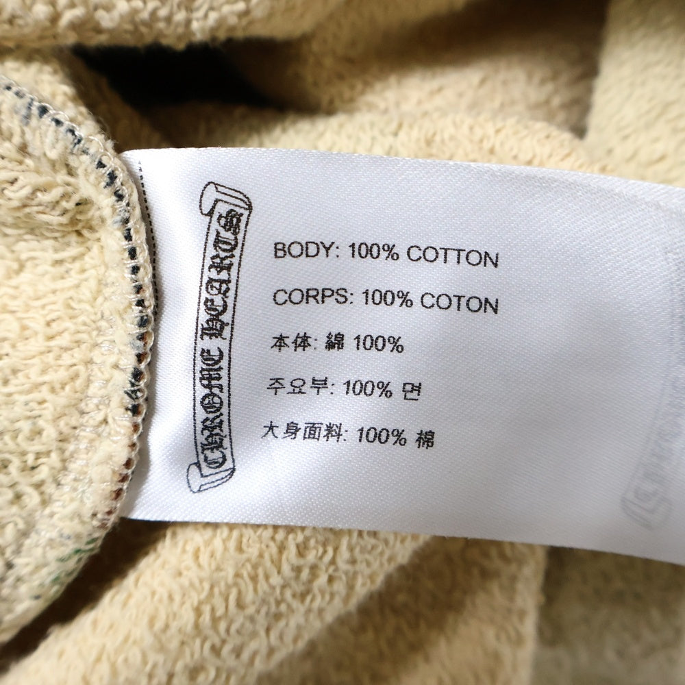 CHROME HEARTS(クロムハーツ) 22SS ×MATTY BOY PPO CAUTION HD PLVR マッティボーイ カモフラ総柄 チョンパープリントスウェット プルオーバーパーカー カーキ