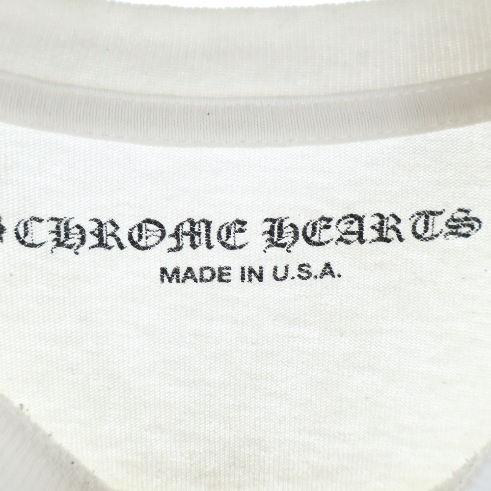 CHROME HEARTS(クロムハーツ) ×MATTY BOY RETRO CYCLE T-SHIRTS マッティボーイ レトロサイクル 半袖カットソー Tシャツ ホワイト