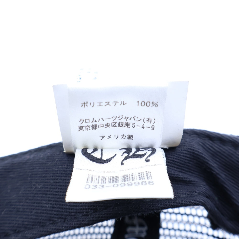 CHROME HEARTS(クロムハーツ) MULTI COLOR SEMETERY CROSS TRUCKER CAP マルチセメタリークロスプリントトラッカーキャップ ブラック