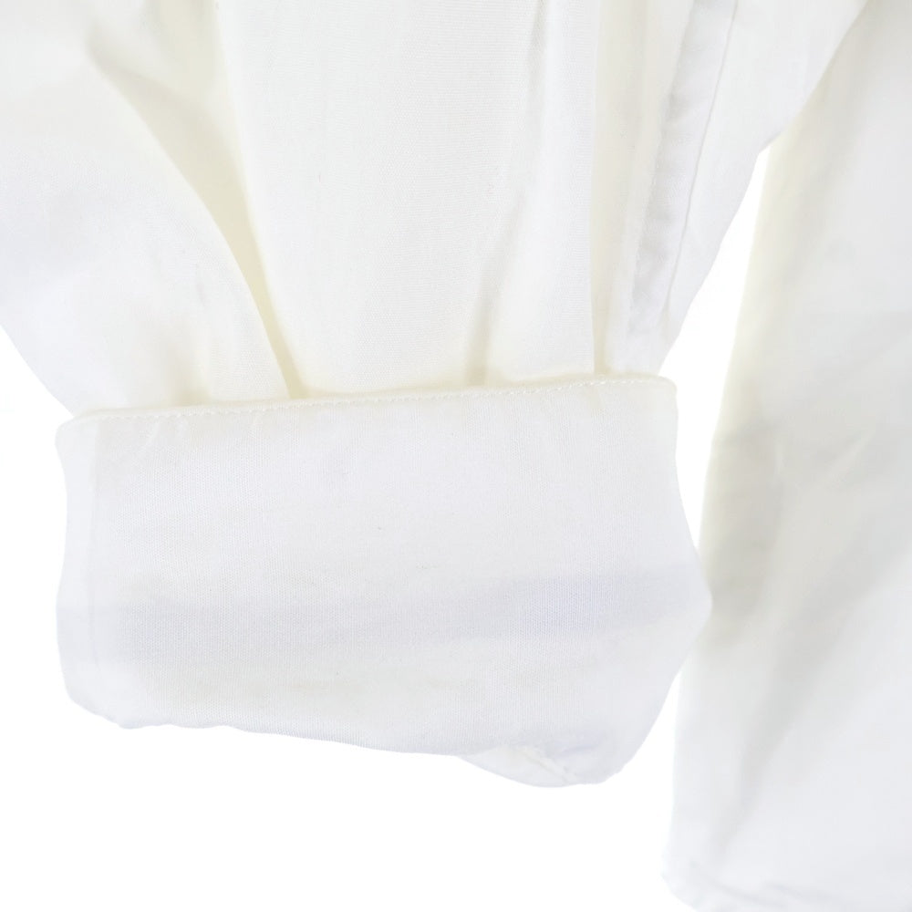 BURBERRY(バーバリー) RUBBER LOGO SHIRTS ラバーロゴ長袖シャツ ホワイト 8029258