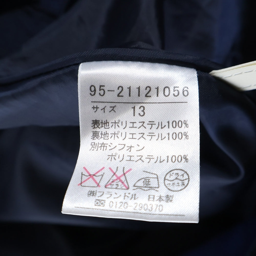 ef-de(エフデ) フラワープリント ひざ丈 ワンピース ネイビー レディース 95-21121056