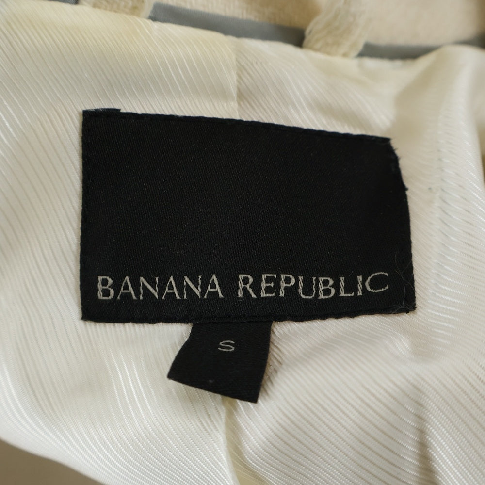 BANANA REPUBLIC(バナナリパブリック) double breasted White tan coat ダブルボタン チェスターコート ホワイト 884258 レディース