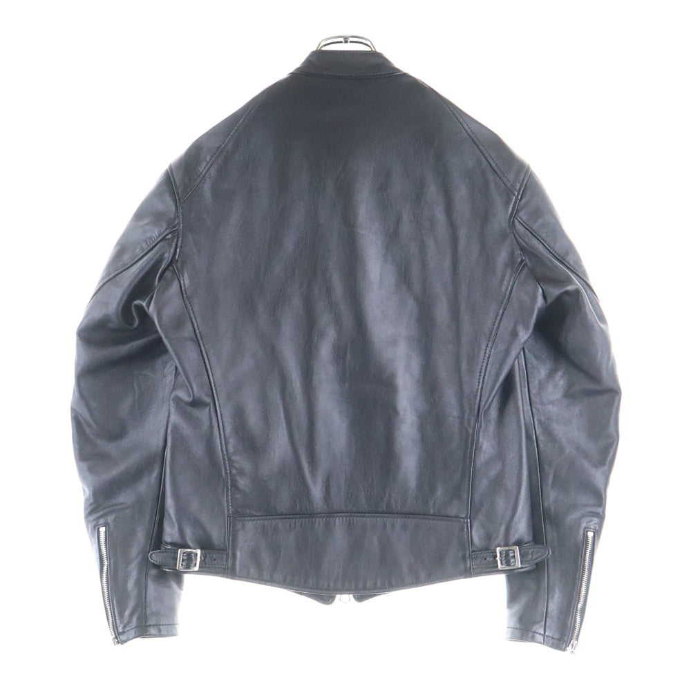 SCHOTT(ショット) 244US ラムレザー シングルライダースジャケット レザージャケット ブラック 7615