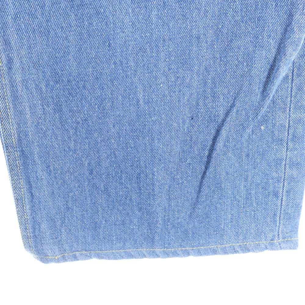 AURALEE(オーラリー) 20SS WASHED HARD TWIST DENIM 5P PANTS A20SP07DM ウォッシュド ハード デニムパンツ ジーンズ ブルー