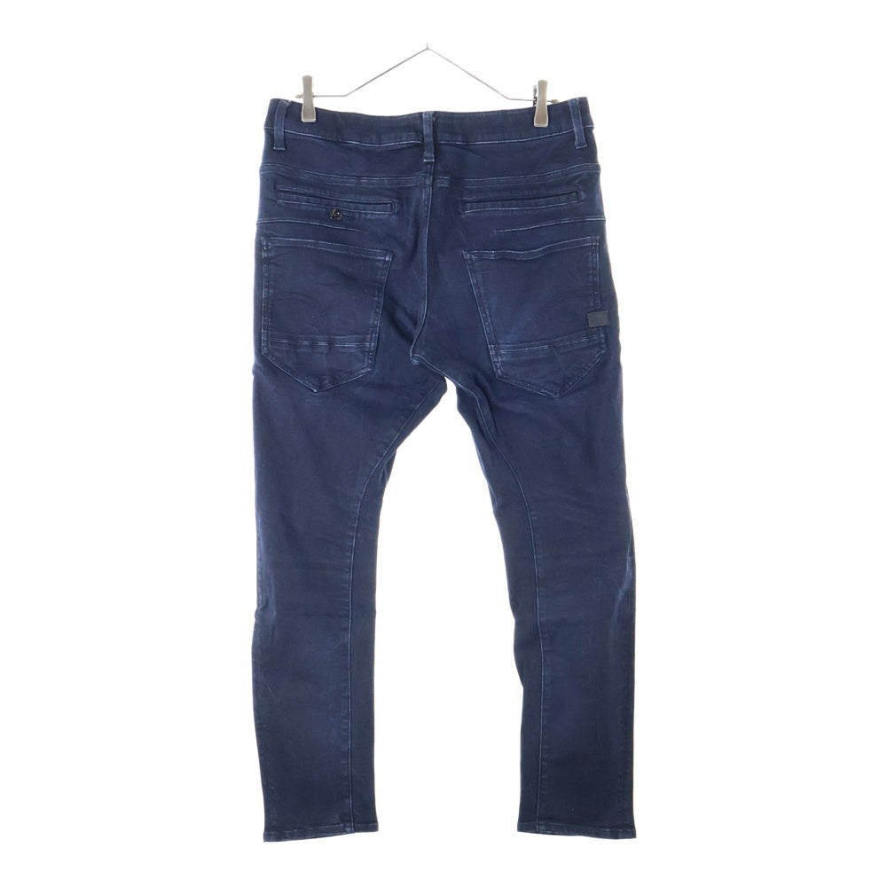 G-STAR RAW(ジースターロウ) D-STAQ 3D SLIM ジップフライ スリムパンツ デニムパンツ ジーンズ ネイビー