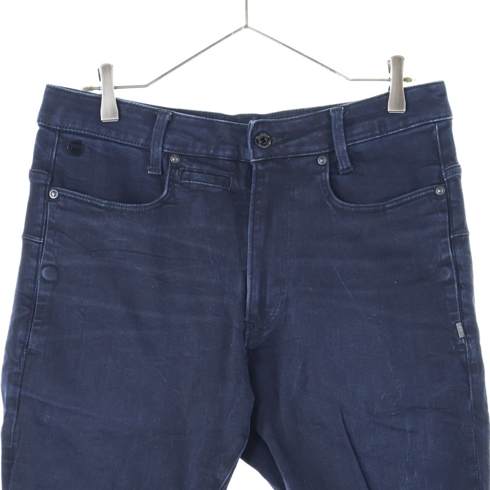 G-STAR RAW(ジースターロウ) D-STAQ 3D SLIM ジップフライ スリムパンツ デニムパンツ ジーンズ ネイビー