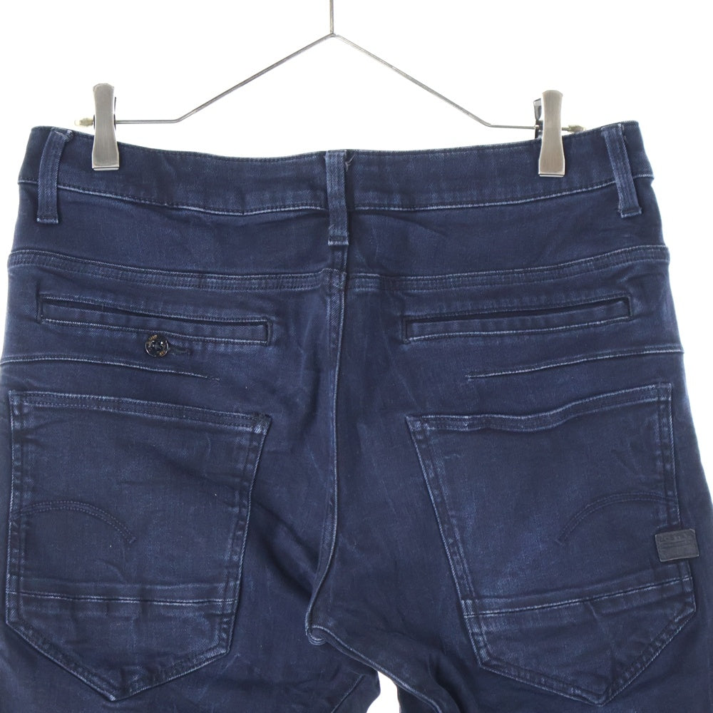 G-STAR RAW(ジースターロウ) D-STAQ 3D SLIM ジップフライ スリムパンツ デニムパンツ ジーンズ ネイビー