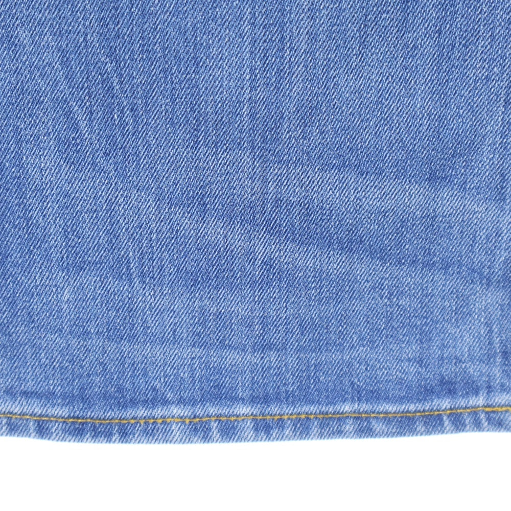 G-STAR RAW(ジースターロウ) 3301 STRAIGHT ボタンフライ ストレートデニムパンツ ジーンズ ブルー