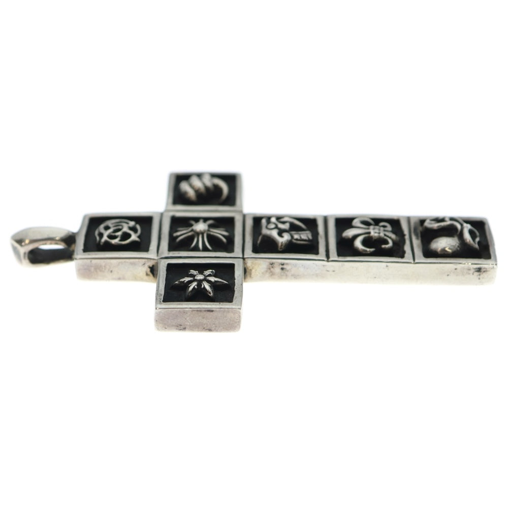 CHROME HEARTS(クロムハーツ) MULTI FRAMED CROSS マルチフレームドクロス ペンダントトップ シルバー BCA292