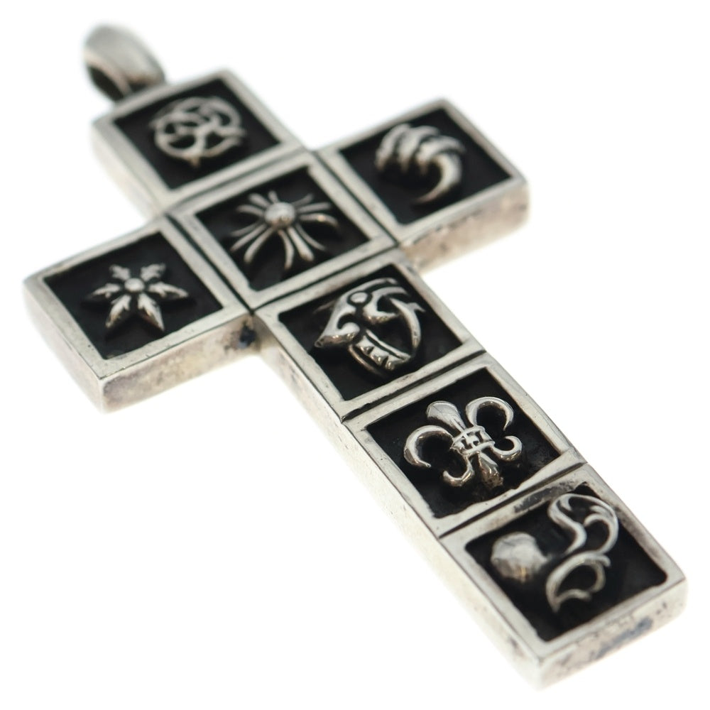 CHROME HEARTS(クロムハーツ) MULTI FRAMED CROSS マルチフレームドクロス ペンダントトップ シルバー BCA292