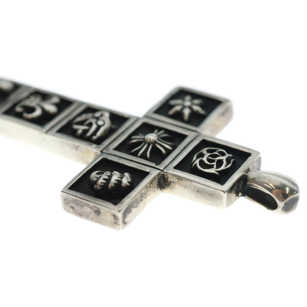 CHROME HEARTS(クロムハーツ) MULTI FRAMED CROSS マルチフレームドクロス ペンダントトップ シルバー BCA292