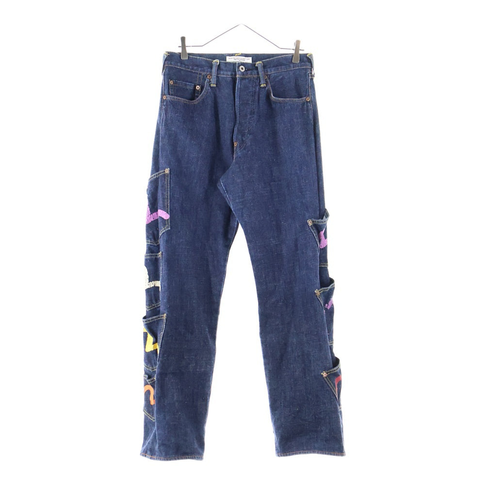 EVISU(エビス) メニーポケット カモメ デニムパンツ インディゴ 0065