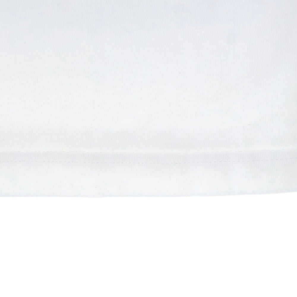 GOD SELECTION XXX(ゴッドセレクショントリプルエックス) Front Print S/S T-Shirt フロントプリント クルーネック半袖Tシャツカットソー ホワイト