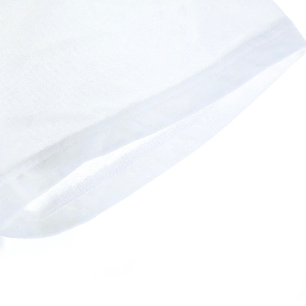 GOD SELECTION XXX(ゴッドセレクショントリプルエックス) Front Print S/S T-Shirt フロントプリント クルーネック半袖Tシャツカットソー ホワイト