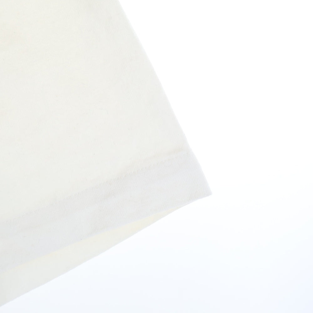 JIL SANDER(ジルサンダー) オーバーサイズ ロゴプリント クルーネック半袖Tカットソー ホワイト J21GC0001 J45148