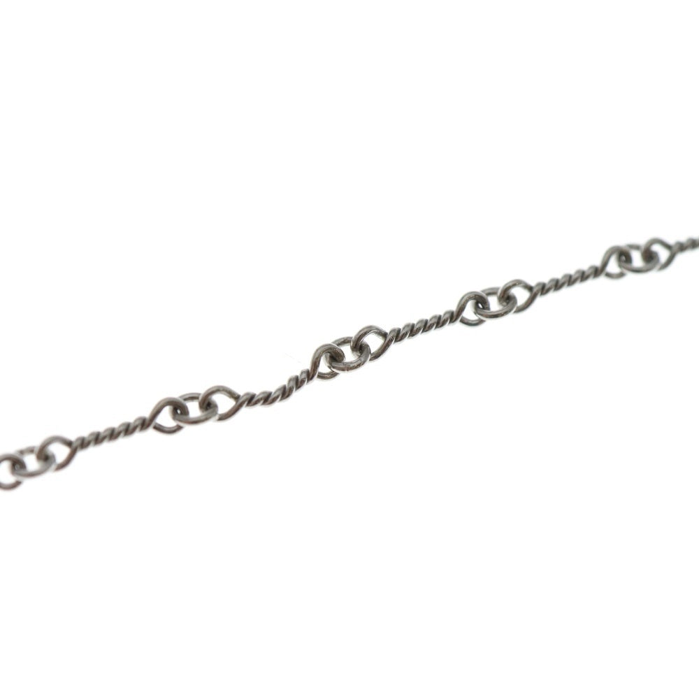 CHROME HEARTS(クロムハーツ) 18KWG NECKCHAIN T16 ツイストチェーンネックレス 16inch ホワイトゴールド BCA001