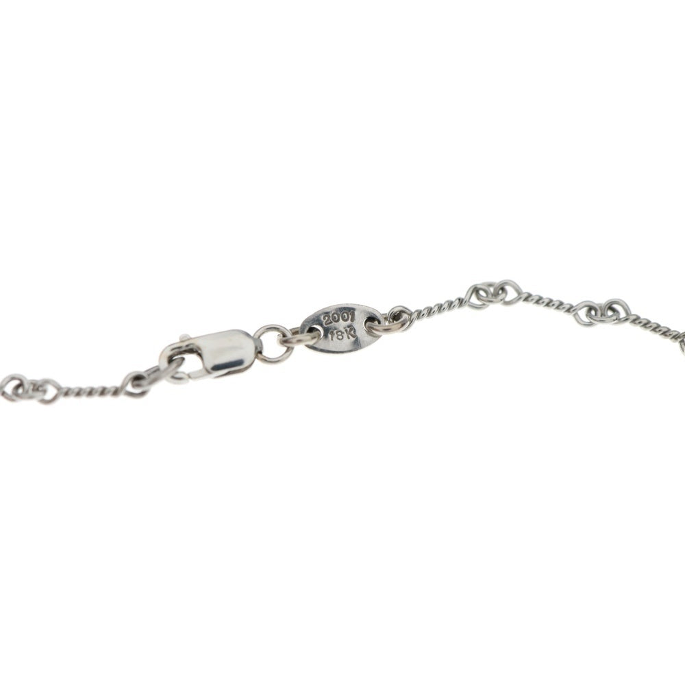 CHROME HEARTS(クロムハーツ) 18KWG NECKCHAIN T16 ツイストチェーンネックレス 16inch ホワイトゴールド BCA001
