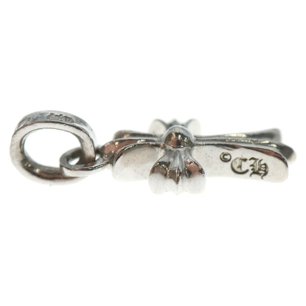 CHROME HEARTS(クロムハーツ) 18KWG CRS BBYFAT P/SAP ベイビーファットクロス PAVEピンクサファイア ペンダントトップ ホワイトゴールド