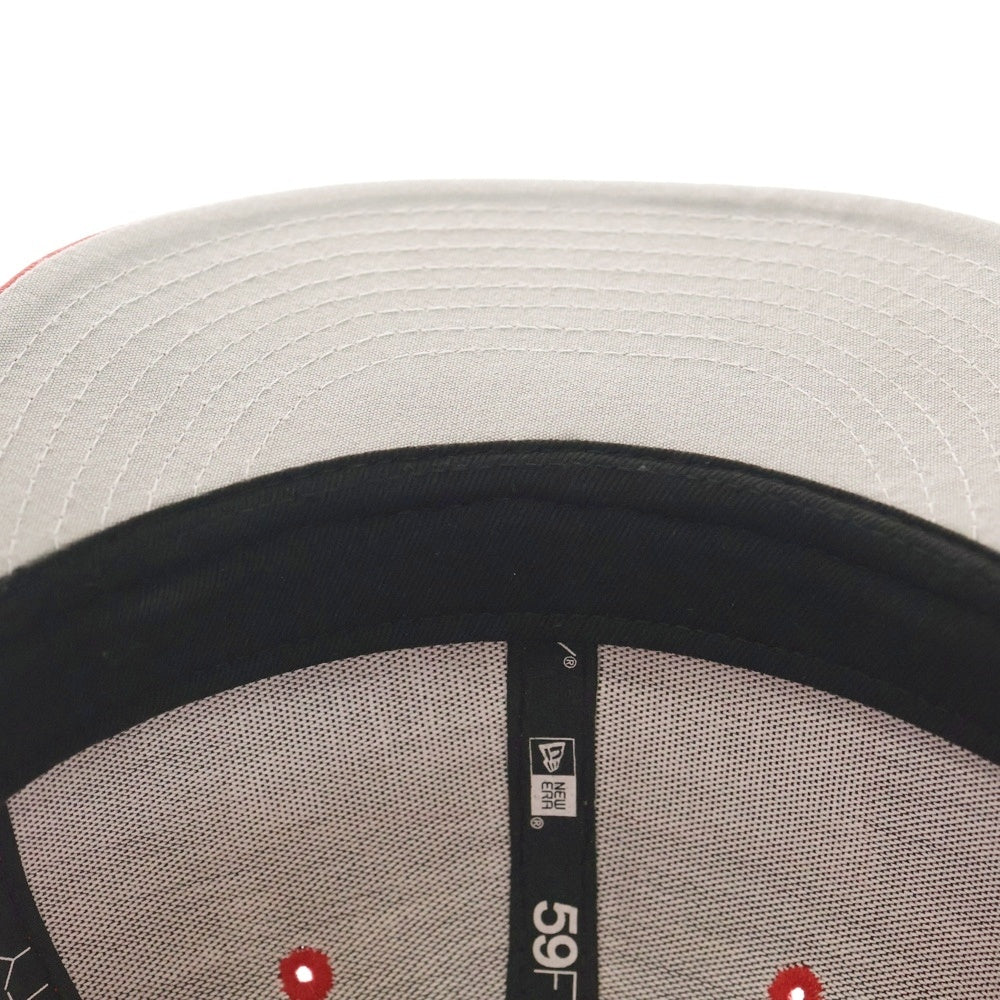 SUPREME(シュプリーム) 24SS ×New Era Box Logo Mesh Back Cap ニューエラ ボックスロゴ メッシュバック ベースボールキャップ 帽子 レッド