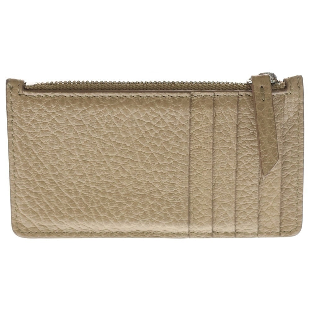 Maison Margiela 11(メゾンマルジェラ11) 4STITCH COIN CASE 4ステッチ レザー フラグメントケース コインケース カードケース ウォレット 財布 ベージュ S56UI014
