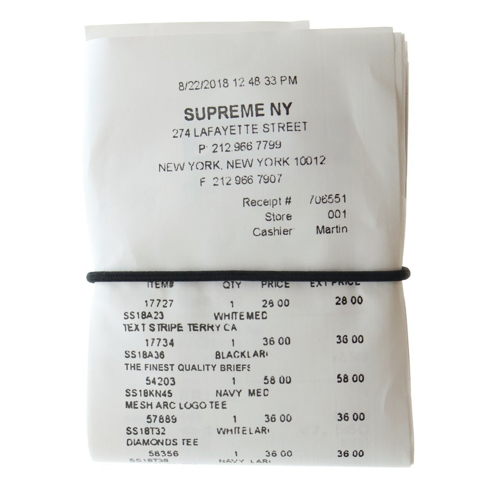 SUPREME(シュプリーム) 24SS ×MM6 Maison Margiela Receipt Wallet