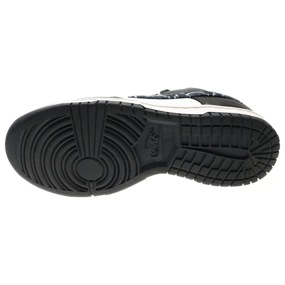 NIKE(ナイキ) WMNS DUNK LOW BLACK PAISLEY DH4401-100 ウィメンズ ダンク ロー ブラックペイズリー ローカットスニーカー ブラック/ホワイト US7/24.0cm
