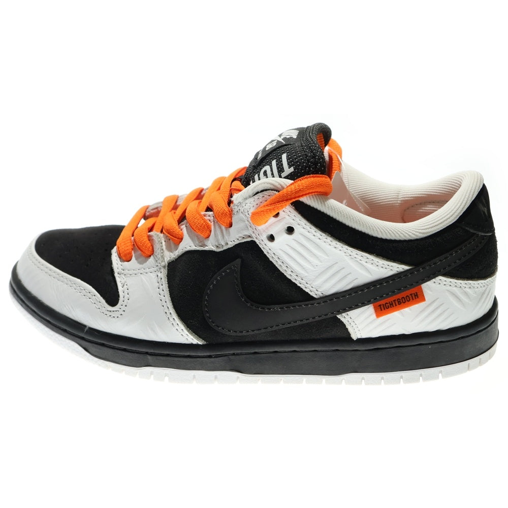 NIKE(ナイキ) ×TIGHTBOOTH DUNK LOW PRO QS FD2629-100 ×タイトブース エスビーダンク ロー ローカットスニーカー ブラック/ホワイト US6/24.0cm