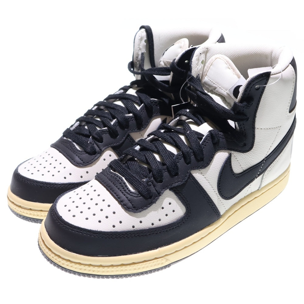NIKE(ナイキ) TERMINATOR HIGH PREMIUM PHANTOM FD0394-030 ターミネーター ハイ プレミアム ファントム ハイカットスニーカー ブラック/ホワイト US6/24.0cm
