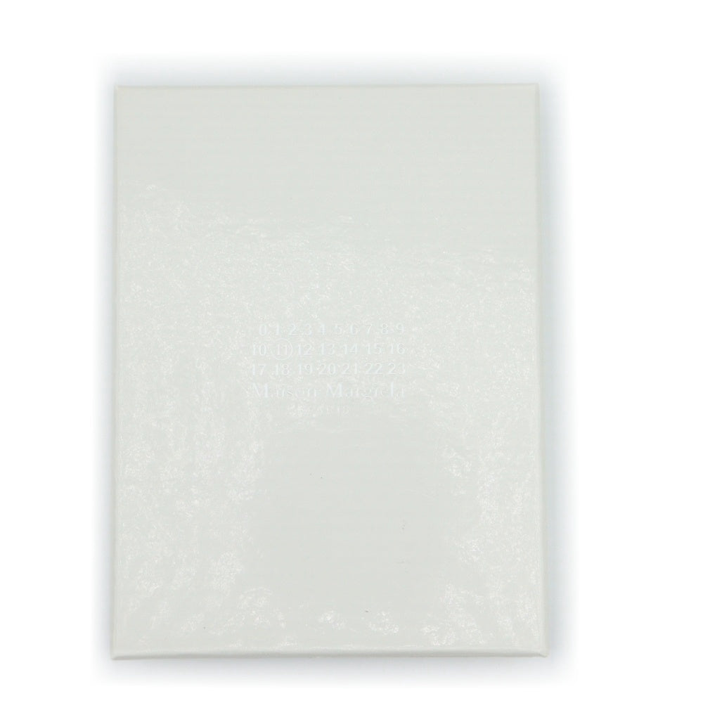 Maison Margiela 11(メゾンマルジェラ11) 4 Stitch Wallet 4ステッチ グレインレザー スリーフォールドウォレット 三つ折り 財布 ブラック SA3UI0010