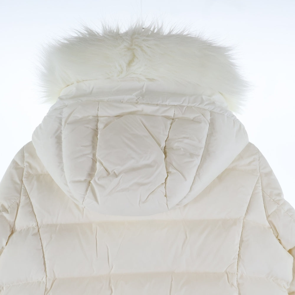 TATRAS(タトラス) 24AW KERK LTAT24A4992-D カーク ファー付き フーデッドダウンコート ダウンジャケット レディース ホワイト