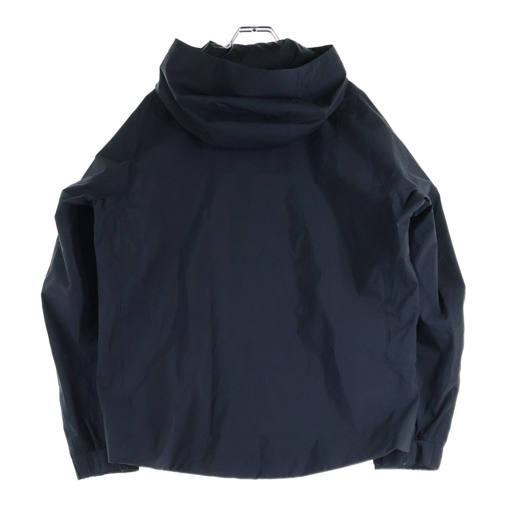 GOLDWIN(ゴールドウィン) LOGO NYLON JACKET ロゴ刺繍ナイロンジップジャケット マウンテンパーカー ブラック GL25142