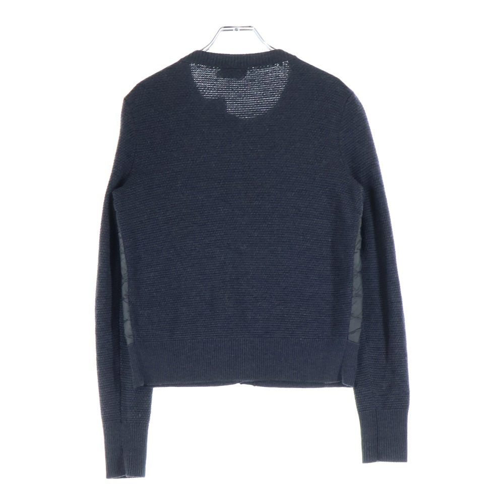 MONCLER(モンクレール) MAGLIONE TRICOT ALLA COREANA ダウン切替ニットカーディガン グレー A20939468800 レディース