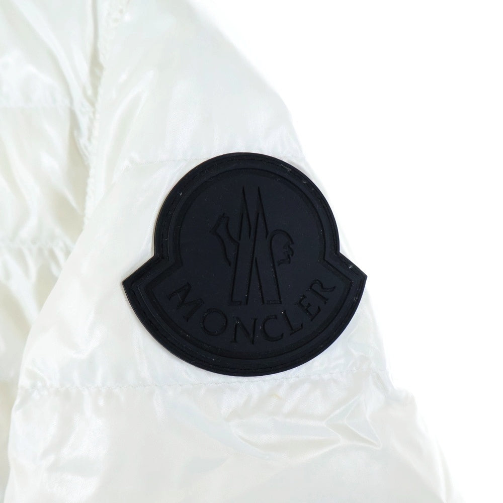 MONCLER(モンクレール) KRIM GIUBBOTTO フードロゴリバーシブルダウンジャケット ホワイト/ブラック G10911A52N70