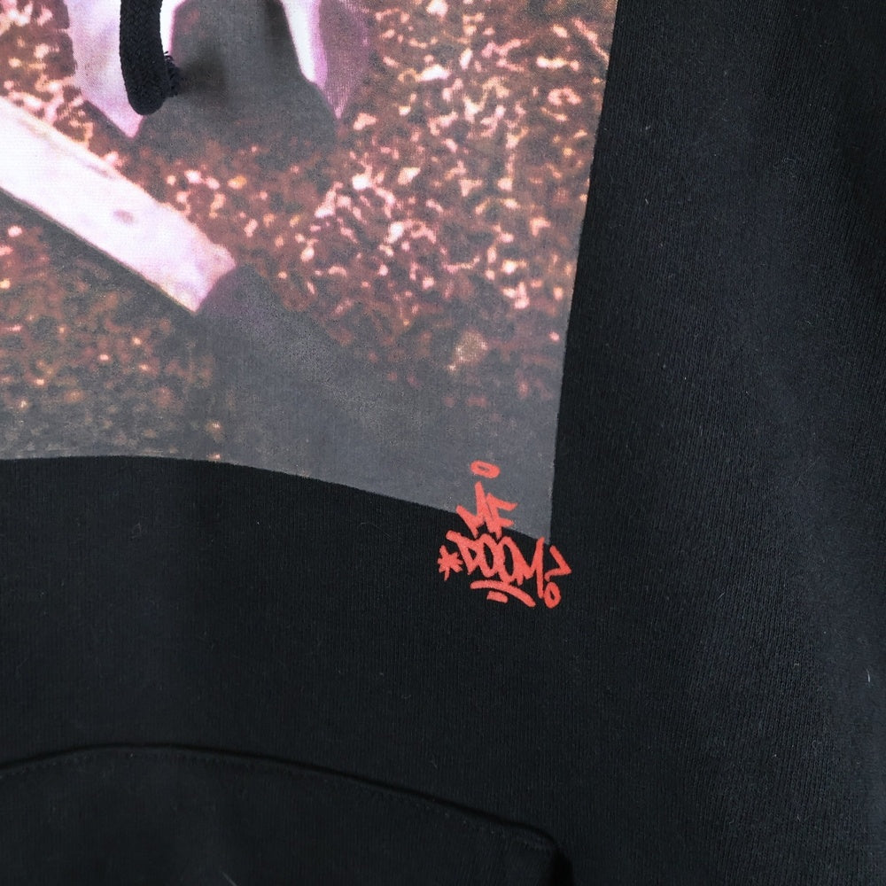 SUPREME(シュプリーム) 23AW Mf Doom Hooded Sweatshirt ドゥームフーデッドスウェットシャツ プルオーバーパーカー ブラック