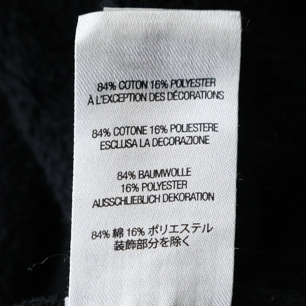 SUPREME(シュプリーム) 22SS Tonal Applique Crewneck トナール アップリケ クルーネックスウェットトレーナー ブラック