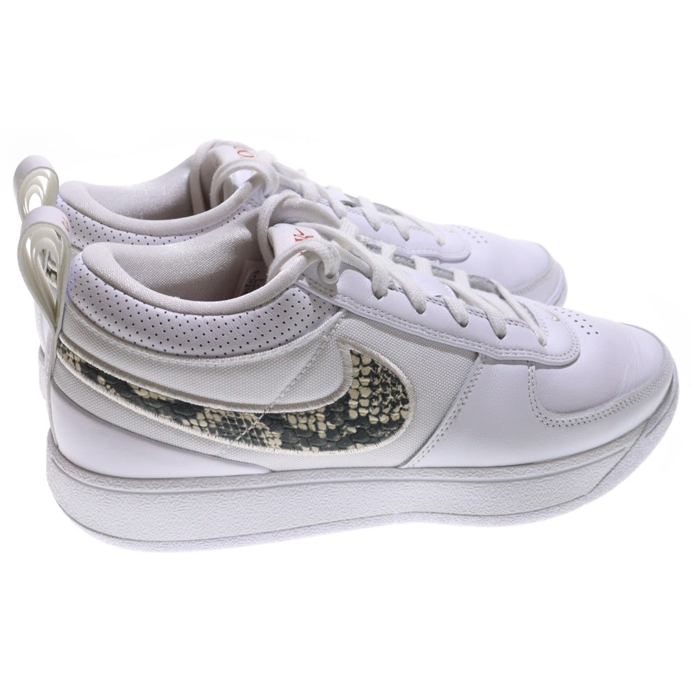 NIKE(ナイキ) BOOK 1 EP FJ4250-101 ブック1EP スネーク ローカットスニーカー ホワイト US9/27cm