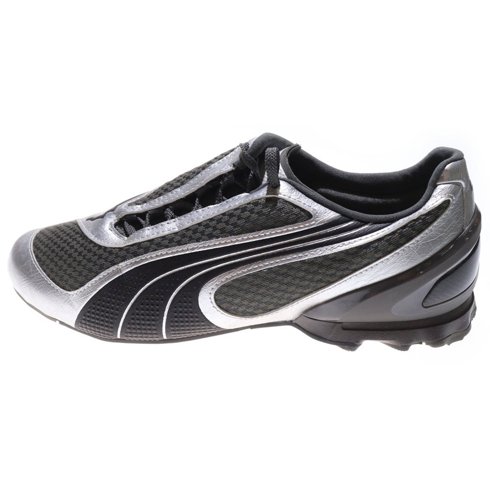 PUMA(プーマ) V-S1 METALLIC Shadow 402953‐03 メタリックシャドウ ローカットスニーカー グレー/シルバー US8.5/26.5cm