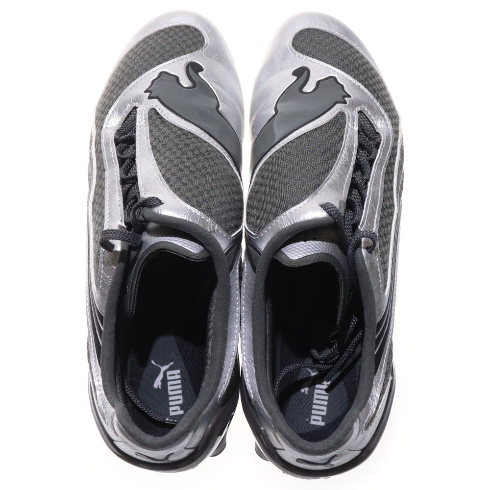 PUMA(プーマ) V-S1 METALLIC Shadow 402953‐03 メタリックシャドウ ローカットスニーカー グレー/シルバー US8.5/26.5cm