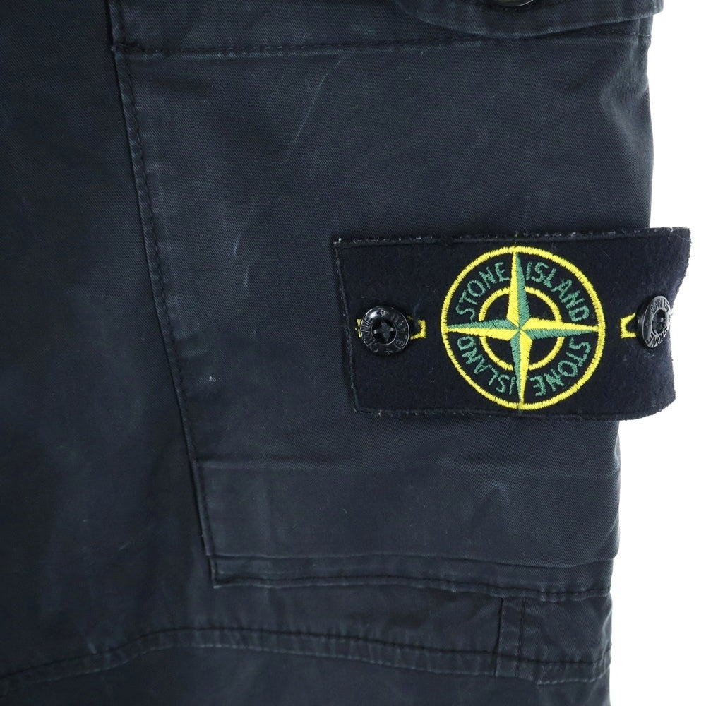 STONE ISLAND(ストーンアイランド) 21AW One Pocket Cargo Pants 751531410 ワンポケットカーゴパンツ ブラック